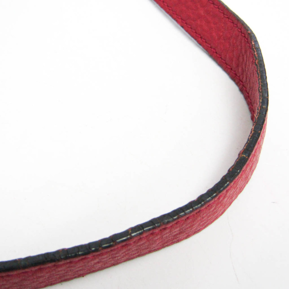 PRADA Red Leather Shoulder Bag - Picture 16 of 16